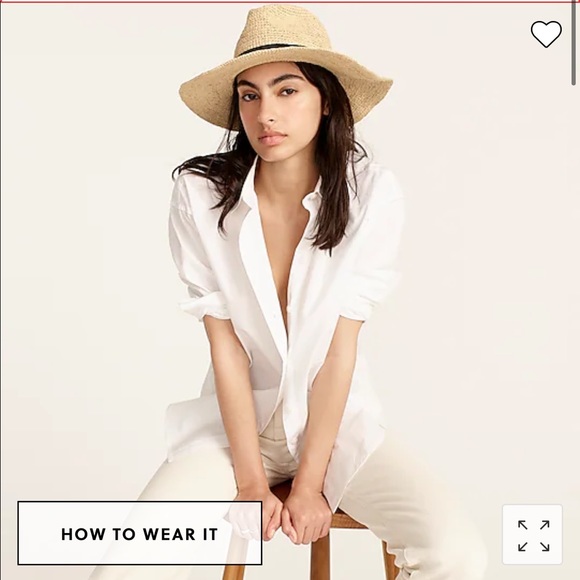 J.Crew Wide-brim Packable Hat